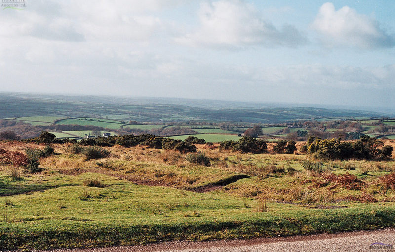 The panoramic views south from Exmoor contribute to setting of the National Park.