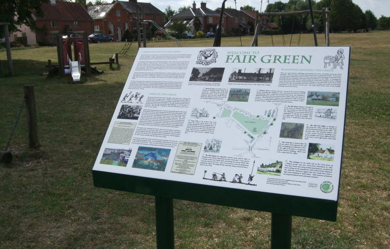 Design of Interpretation Panel for Fair Green, Diss, Norfolk</h1><h2 class='entry-subtitle'>(2014)</h2>